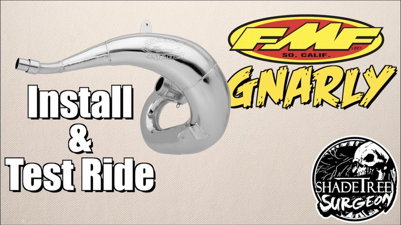 FMF Gnarly Pipe Review: MAXIMUM 2 STROKE TORQUE