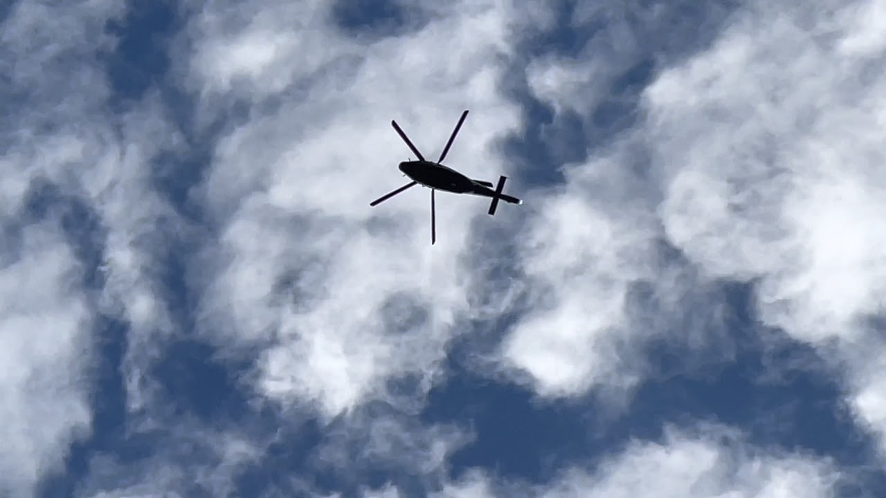 Private Eurocopter EC155 [G-CFOJ] flying above my house