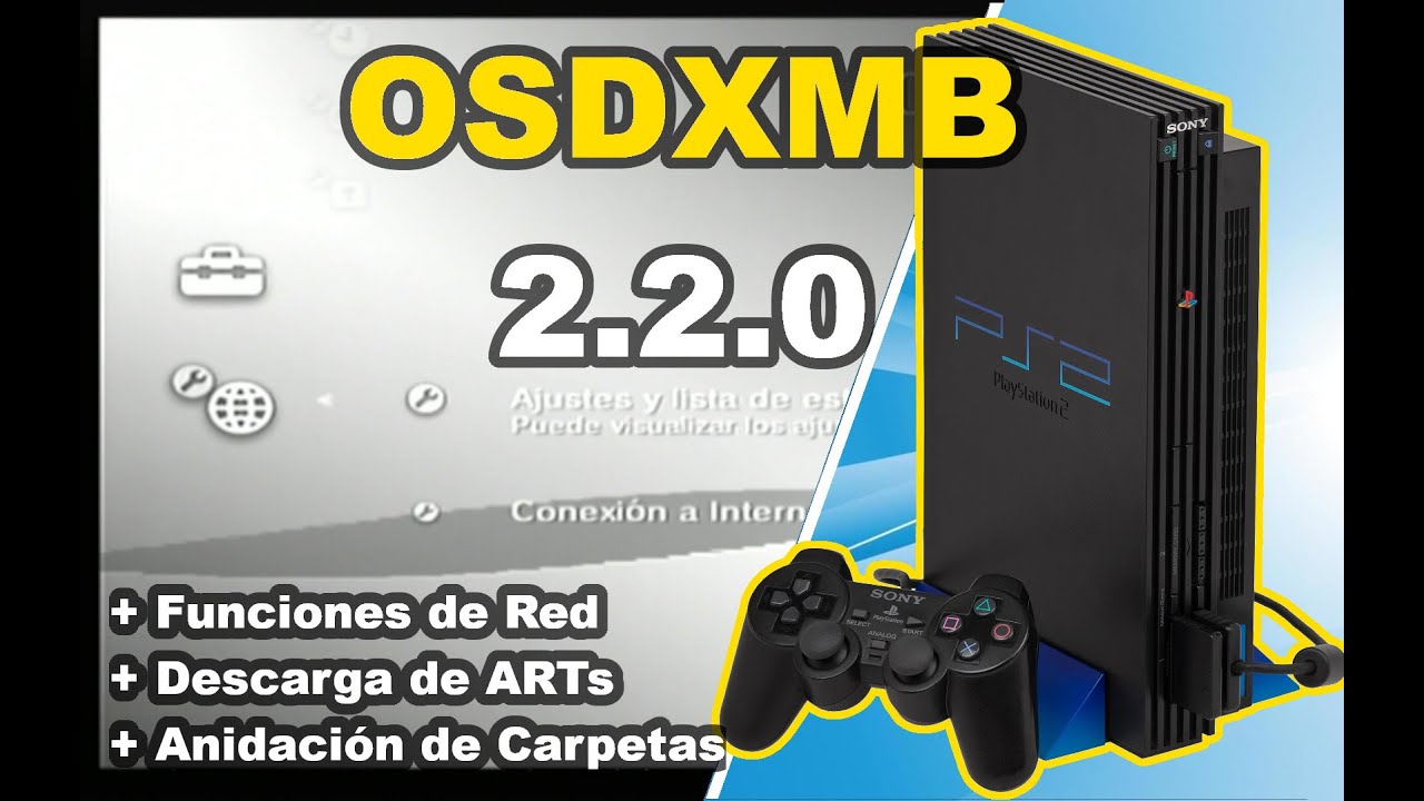 🛠️🎮 OSD-XMB 2.2.0 con Red y Descarga de Artes Automáticos 🛠️🎮