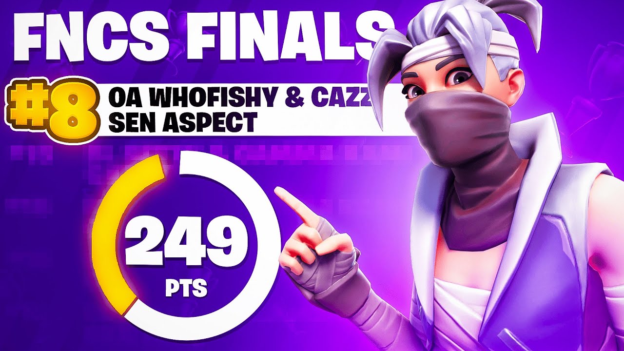 The $30,000 Comeback 💰 (8th in FNCS GRAND FINALS) | OA Whofishy