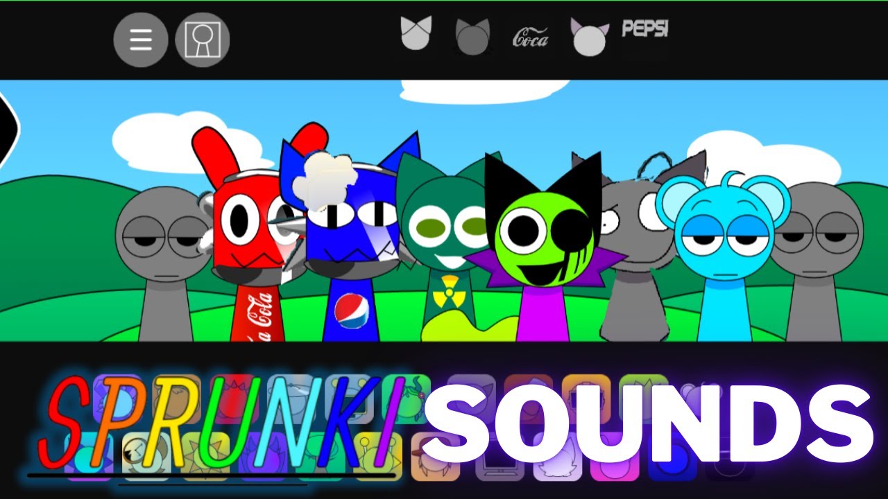Testing the Music in Sprunki Pyramix Ultimate Port | BloxArts 🎧