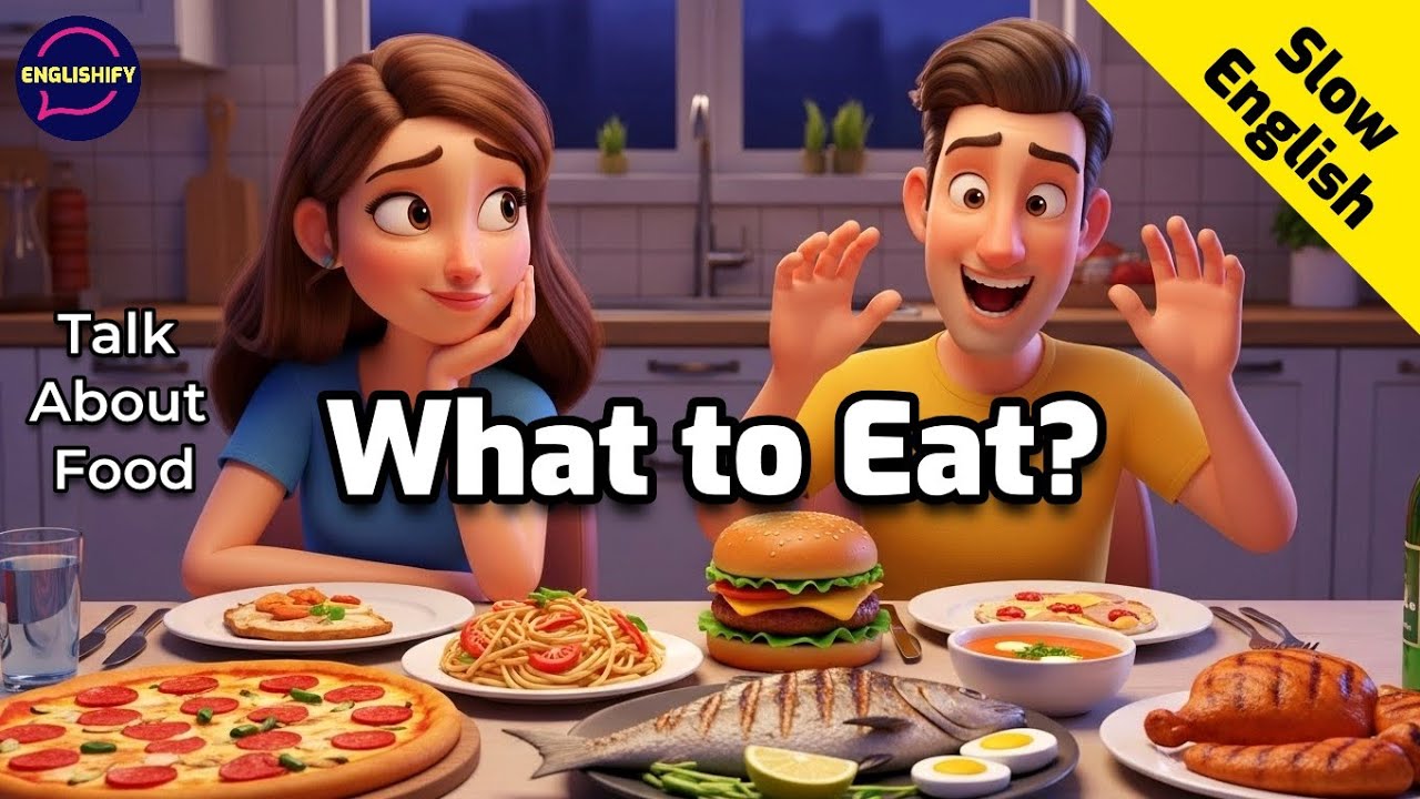 Talking About Food | Learn English with Fun Conversations