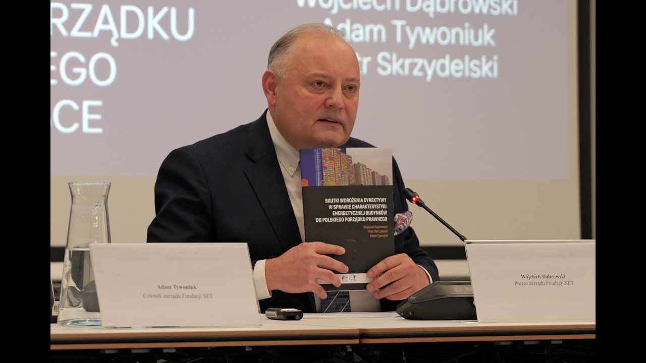 RAPORT: &bdquo;Skutki wdrożenia Dyrektywy EPBD (dyrektywa budynkowa) do porządku prawnego w Polsce&rdquo;