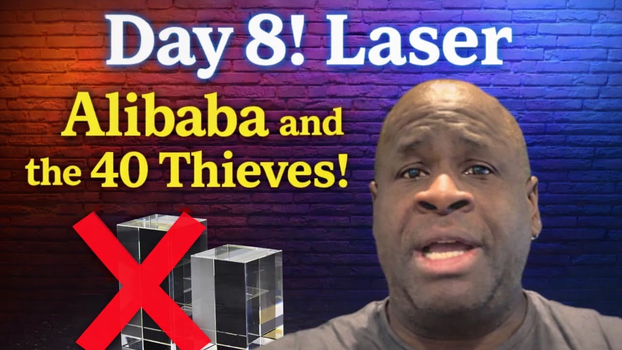 Alibaba K9 Crystal Test – Day 8 | UV Inner Engraving Failure (xTool F2 Ultra)