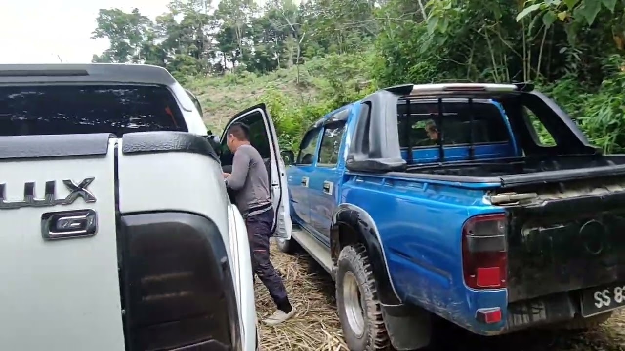 SANTAI PETANG TEST NAIK BUKIT KEBUN OFFROAD 4x4 TAMBUNAN SABAH || VLOG