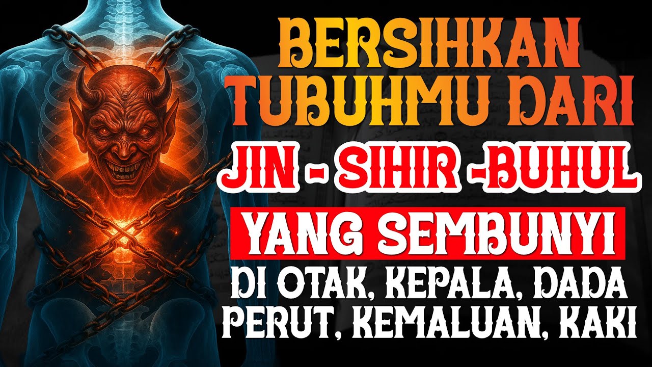 RUQYAH MUSNAHKAN JIN YANG TINGGAL DI OTAK, BADAN DAN SELURUH ORGAN TUBUH