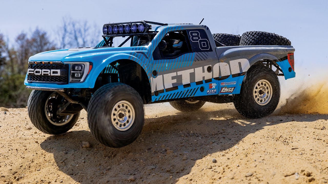THE LOSI BAJA REY 2.0 TAKES ON THE CABAZON DESERT - METHOD RACE WHEELS - FORD RAPTOR R