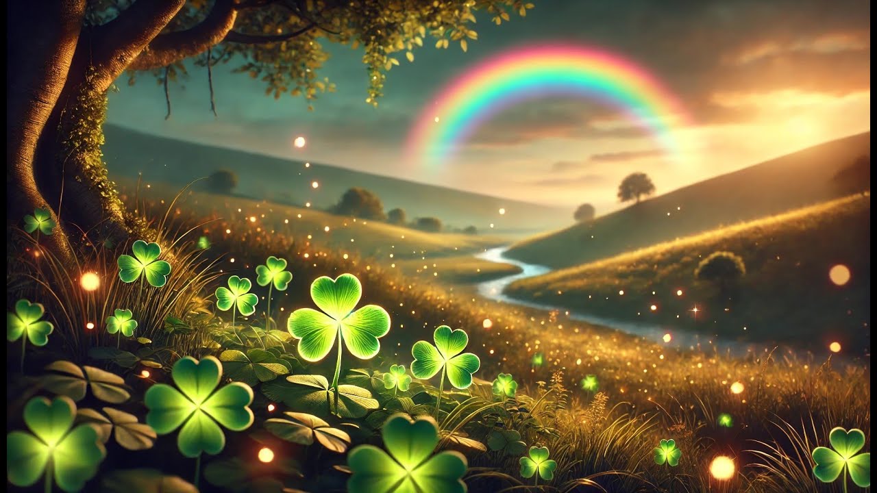 St. Patrick's Day Relaxing Ambiance Rainbow Hills with Stardust Vibes