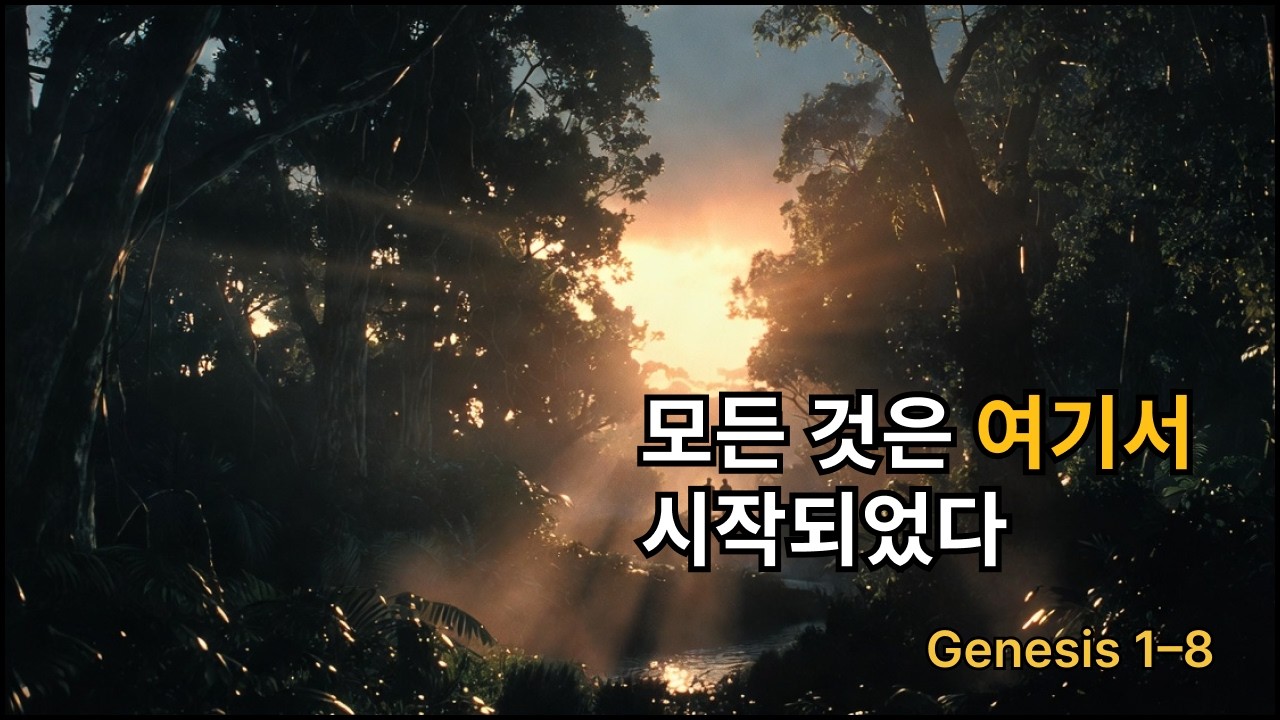 모든 것은 여기서 시작되었다 |창세기 1–8