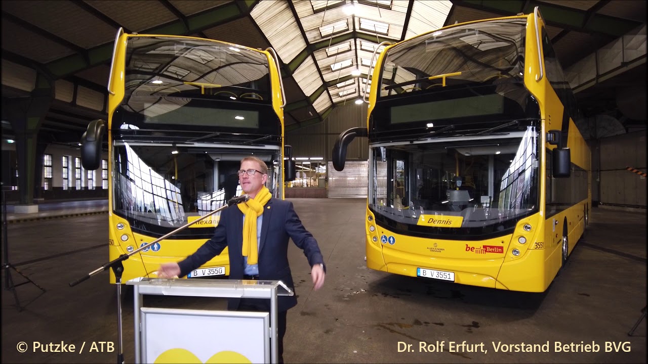 Alexander Dennis Enviro500 (Der neue Doppeldecker) - BVG-Pressevorstellung am 21. Oktober 2020
