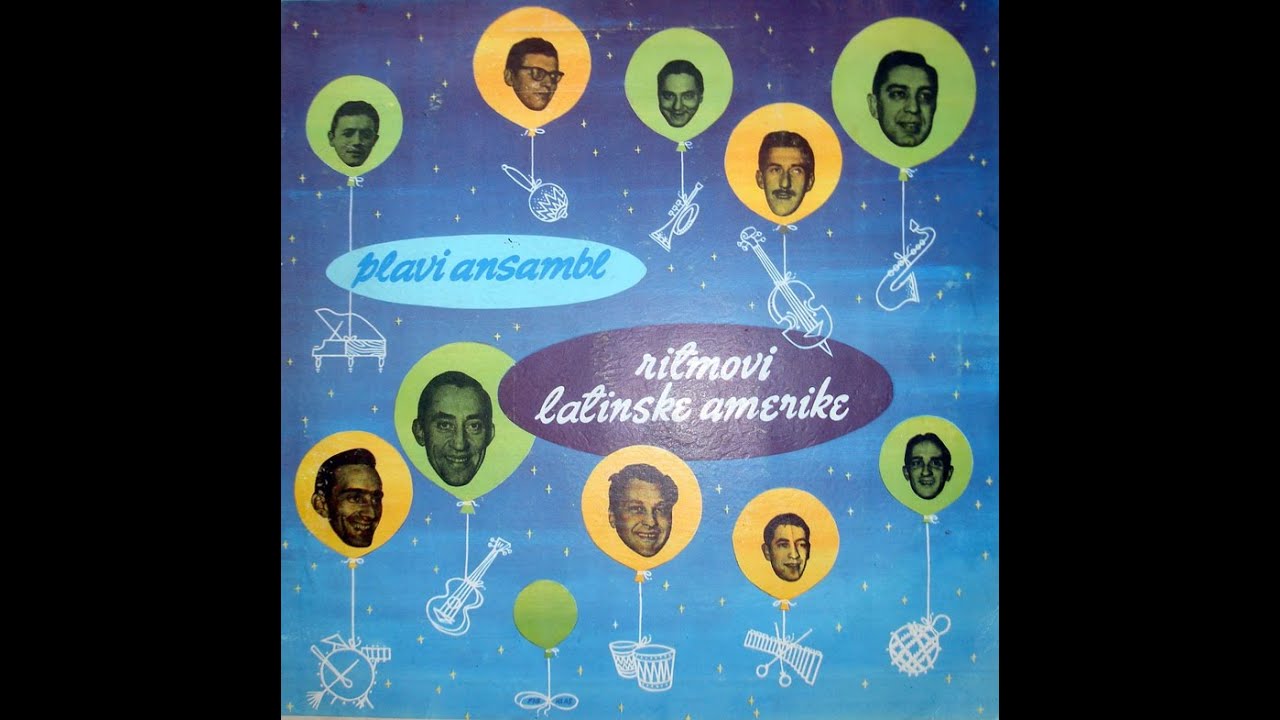 Plavi Ansambl ‎– Ritmovi Latinske Amerike (FULL ALBUM, latin jazz / bossa nova, 1961, Yugoslavia)