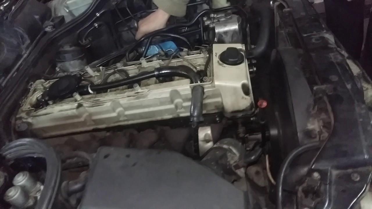 Mercedes Benz 3.0 D.Простой способ проверить форсунки.