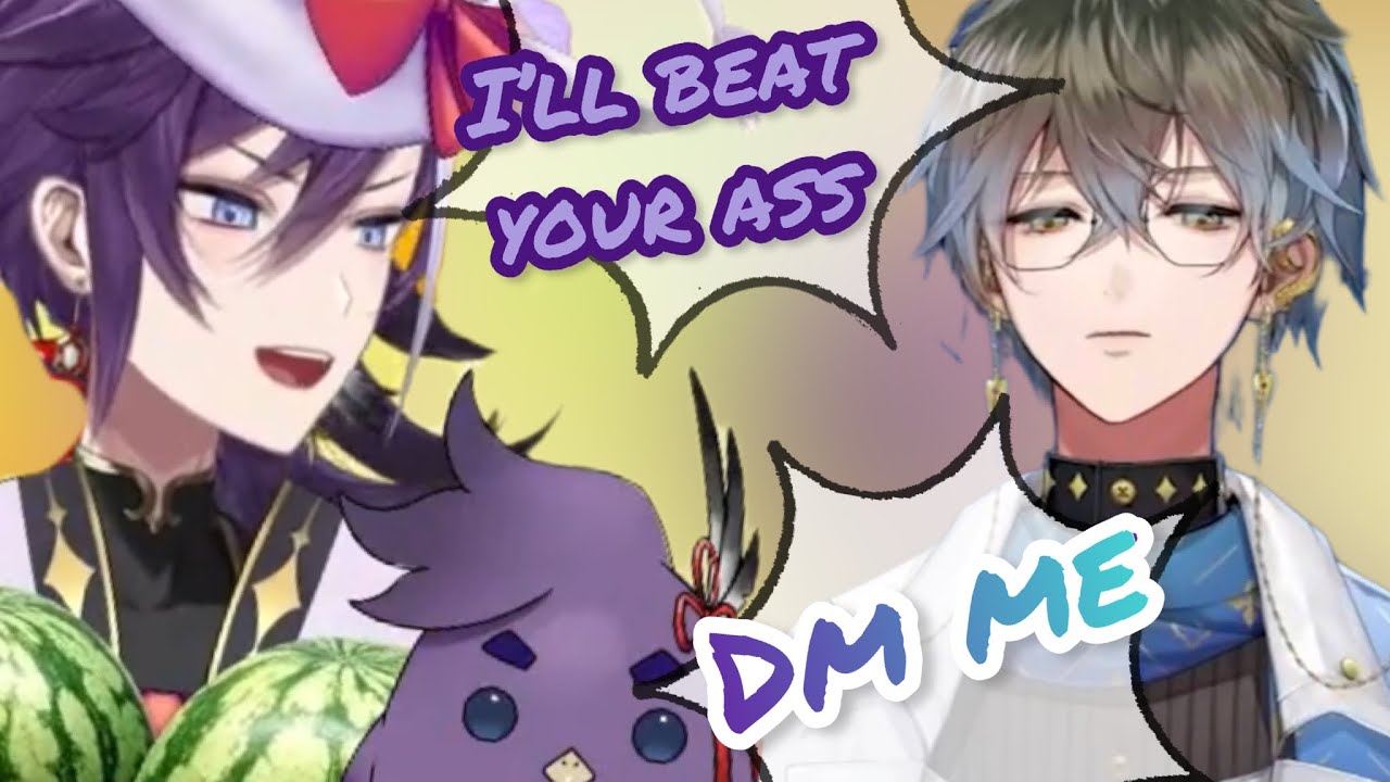 Hakka challenges Ike mid-stream : Metal boys say hi to each other