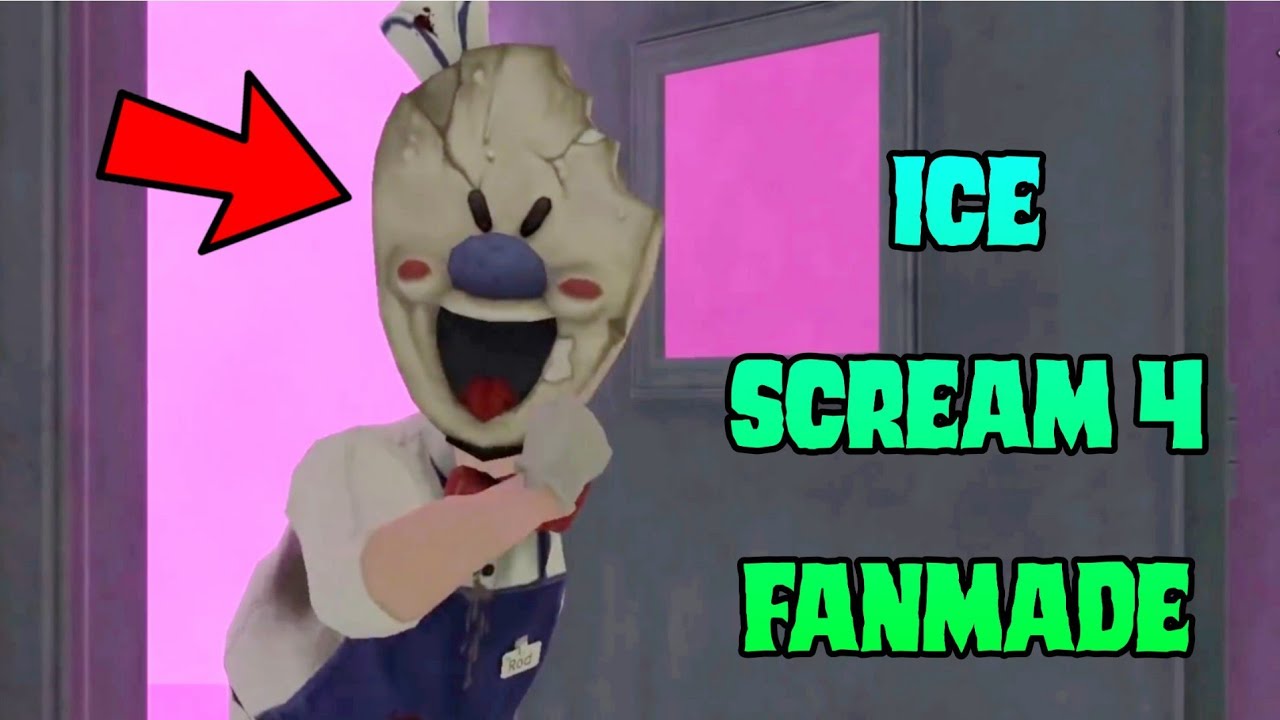 Ice Scream 4 Gameplay ( Fanmade ) + Pre Story