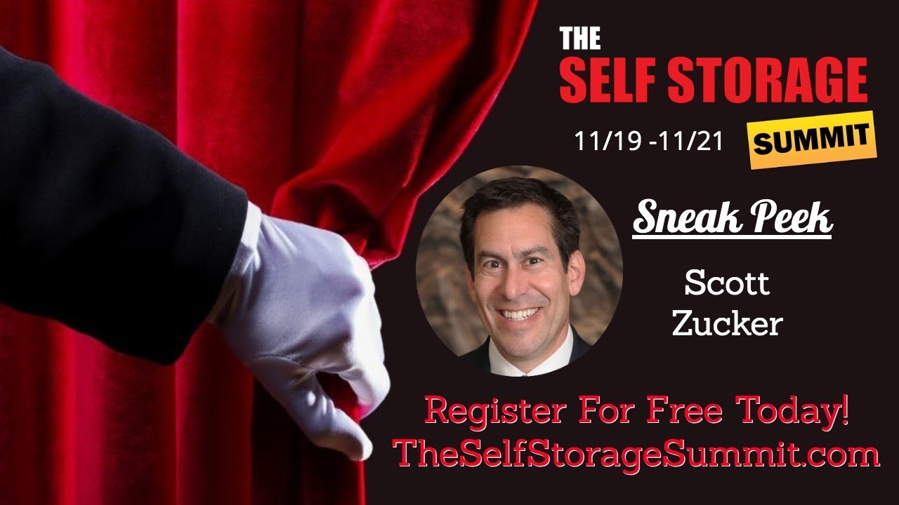 ⚖️ #108: Scott Zucker - The Self Storage Summit 2019 Sneak Peek