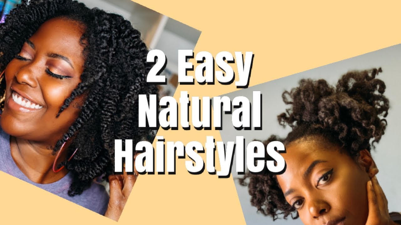 2 EASY NATURAL HAIRSTYLES IN 1 WEEK | MOISTURE RETENTION ON HIGH POROSITY HAIR | KandidKinks