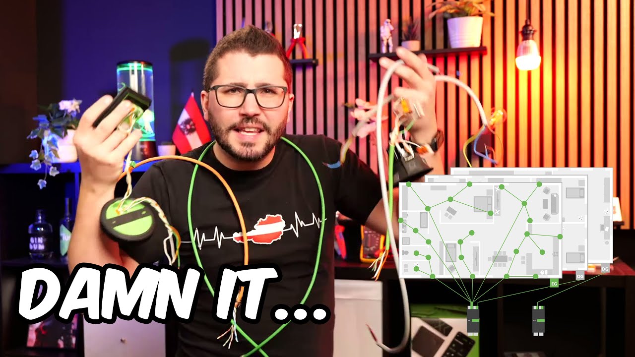 Wiring #loxone 🏡 smart home?! WTF
