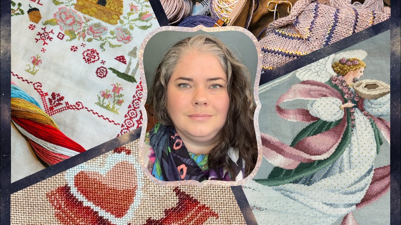 Flosstube #2 (2026) - Cross stitch, Knitting and new start plans