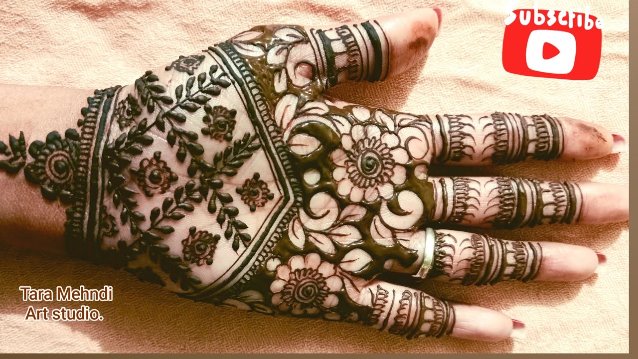 ✨ Trendy Mehndi Design for Every Occasion 💖 |Beautiful Hand Design 🌿By Tara Mehndi Art Studio 🎨
