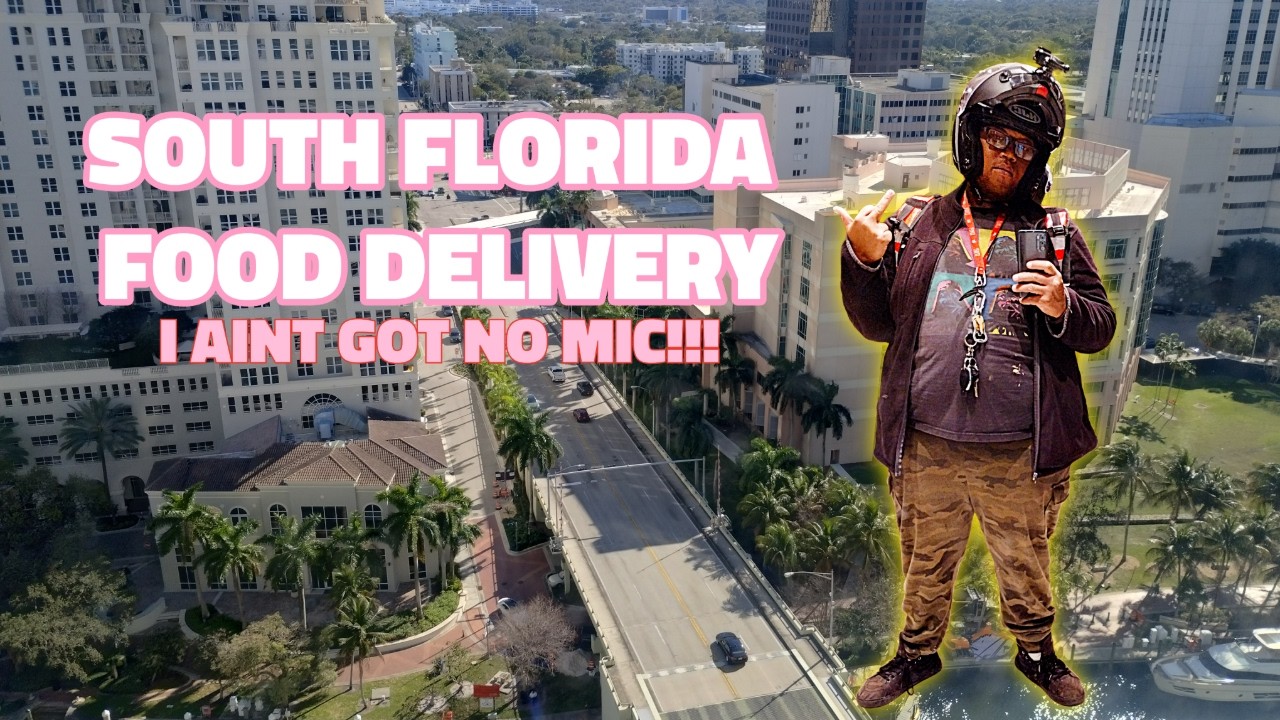 South Florida Food Delivery. I Ain't Got No Mic! Issa Monday. PT Crooter?!