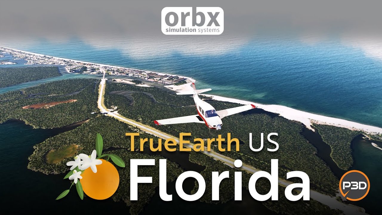 Orbx TrueEarth US Florida for Prepar3D