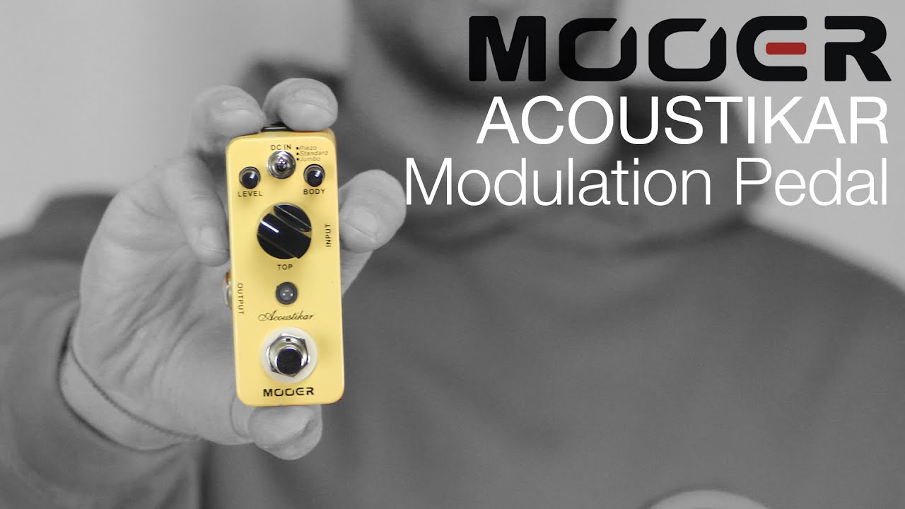 Mooer Acustikar Modulation Pedal | Recensione effetto per chitarra