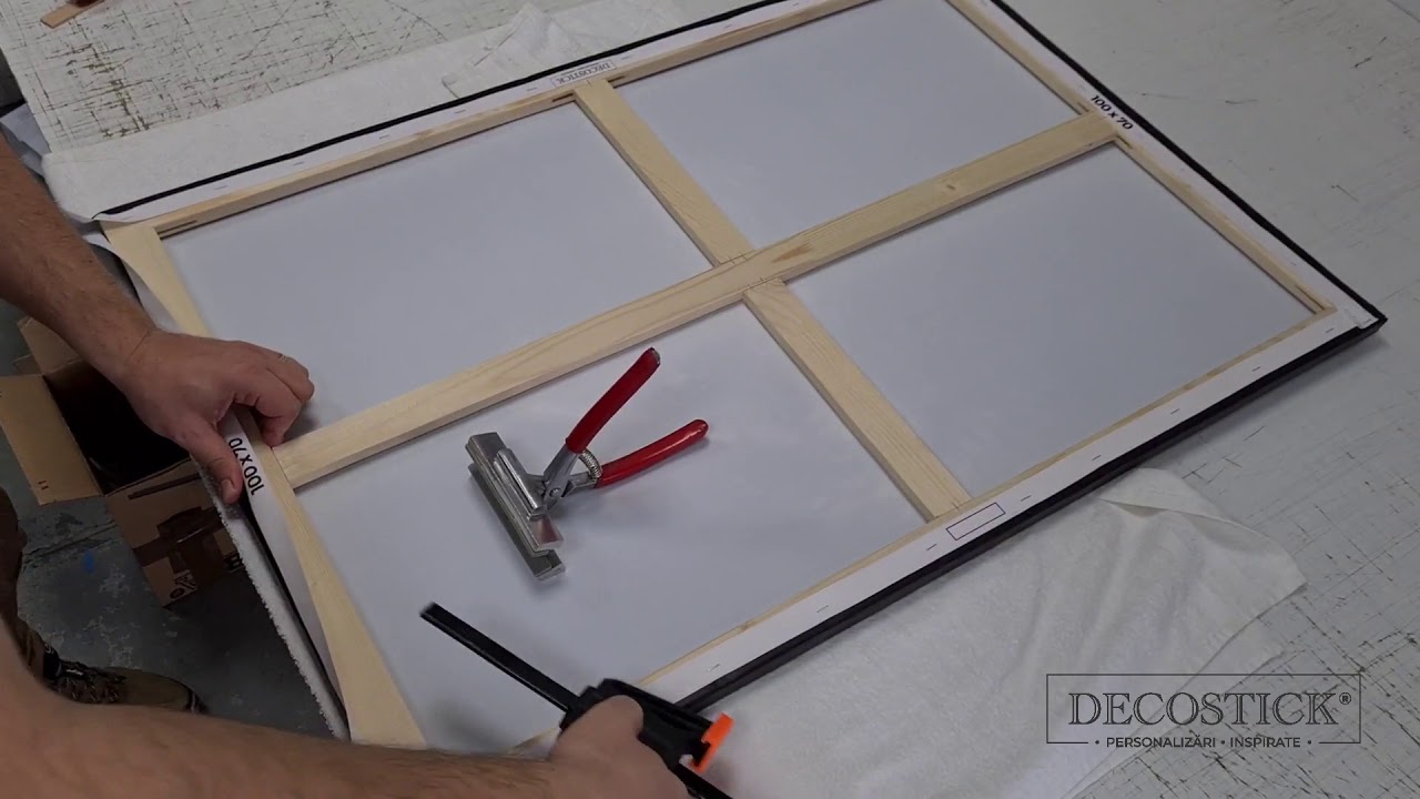 Cum se fac Tablourile canvas - decostick.ro