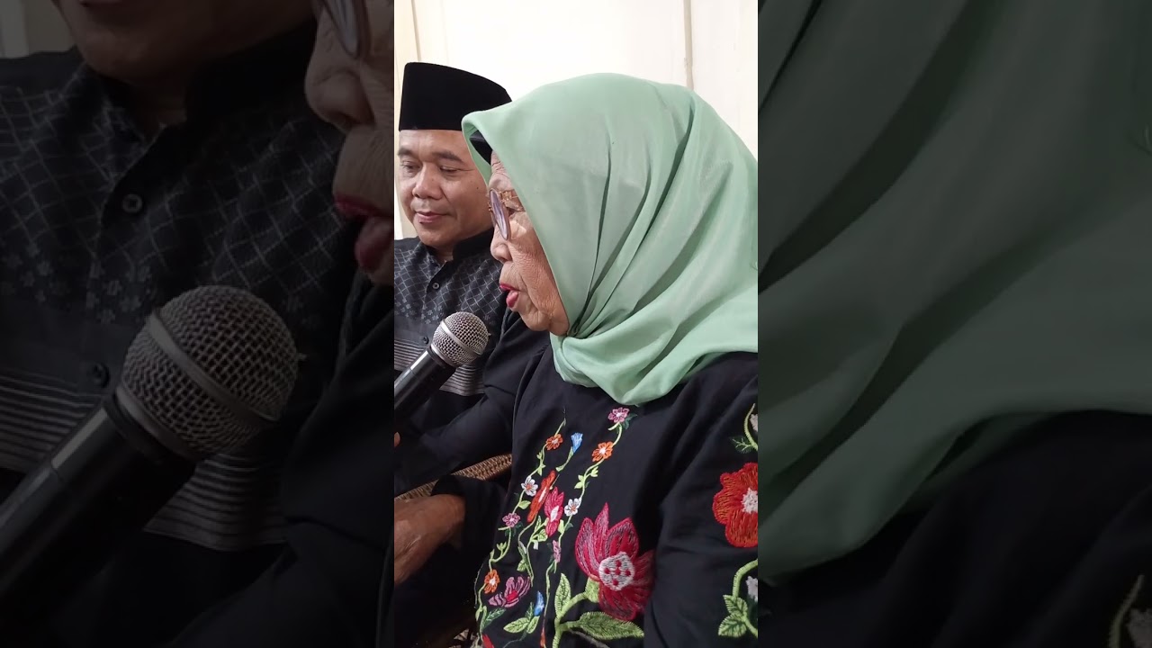 Walimatus Safar di kediaman bu Hj. Dinah 