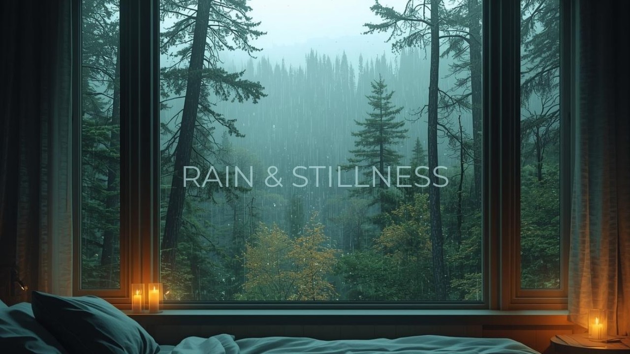 Soft Rain & Stillness 🌧️ | Relax, Focus, Study, Work & Cozy Conversations
