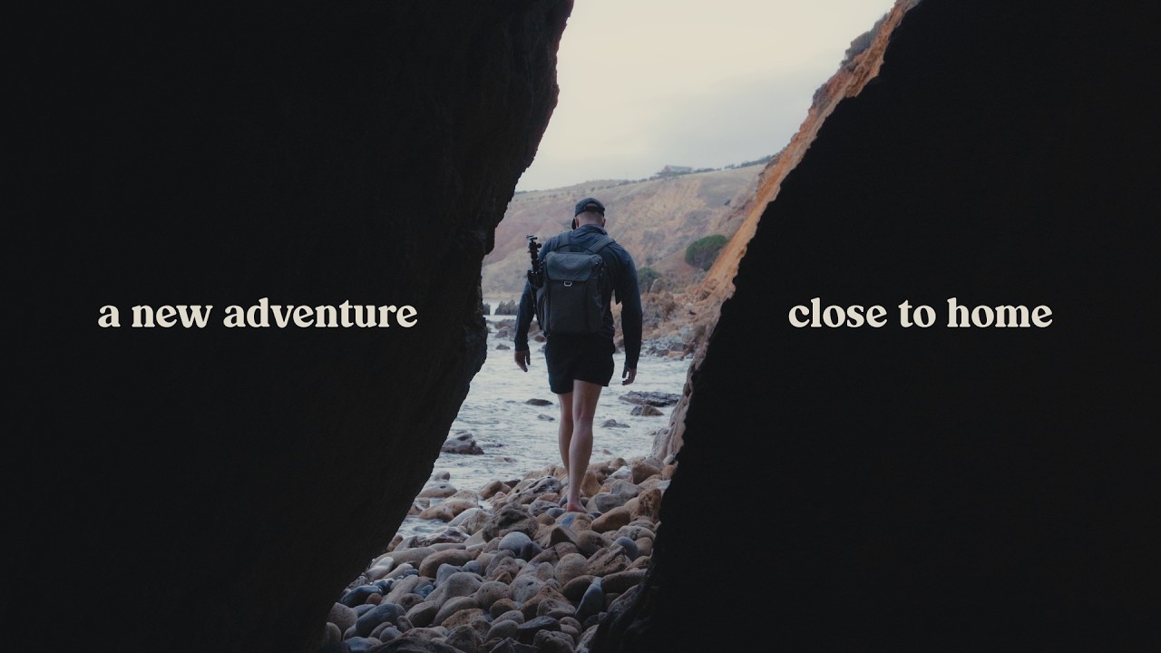 Photographing remote sea caves & trying to not get washed out into the ocean 👍