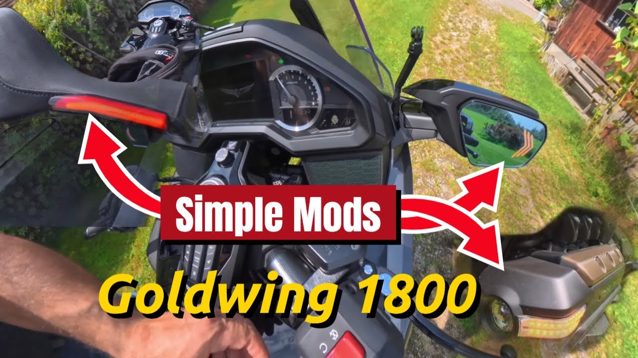 EASY Safety Modification for Your 2024 Goldwing Tour!