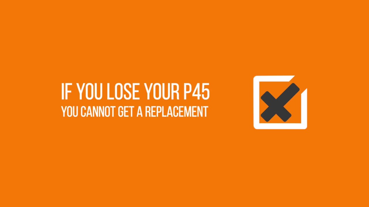 How To Get A Copy Of Your P45