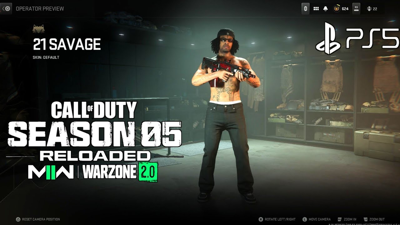 21 Savage Operator Skin Modern Warfare 2 21 Savage Operator Skin MW2 | MW2 21 Savage Operator Skin