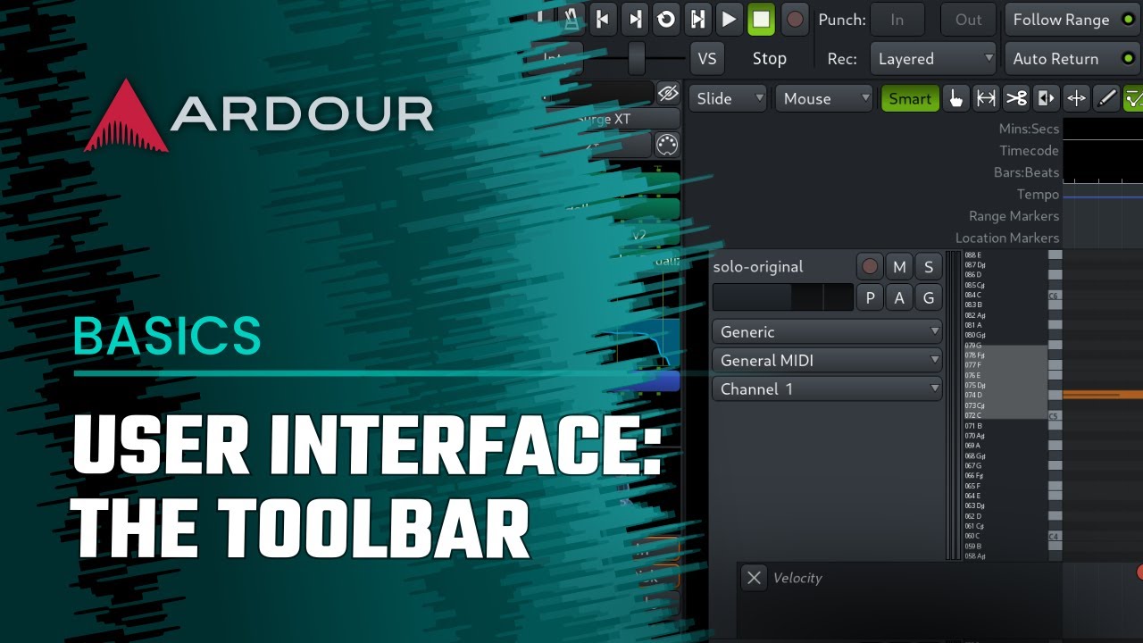 User Interface: The Toolbar