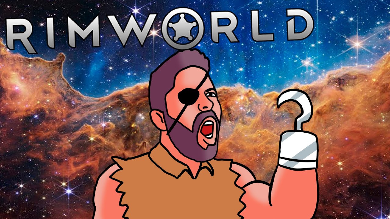 Piratas Espaciais Cobradores de Impostos! Explorando a NOVA DLC | Rimworld Odyssey #01
