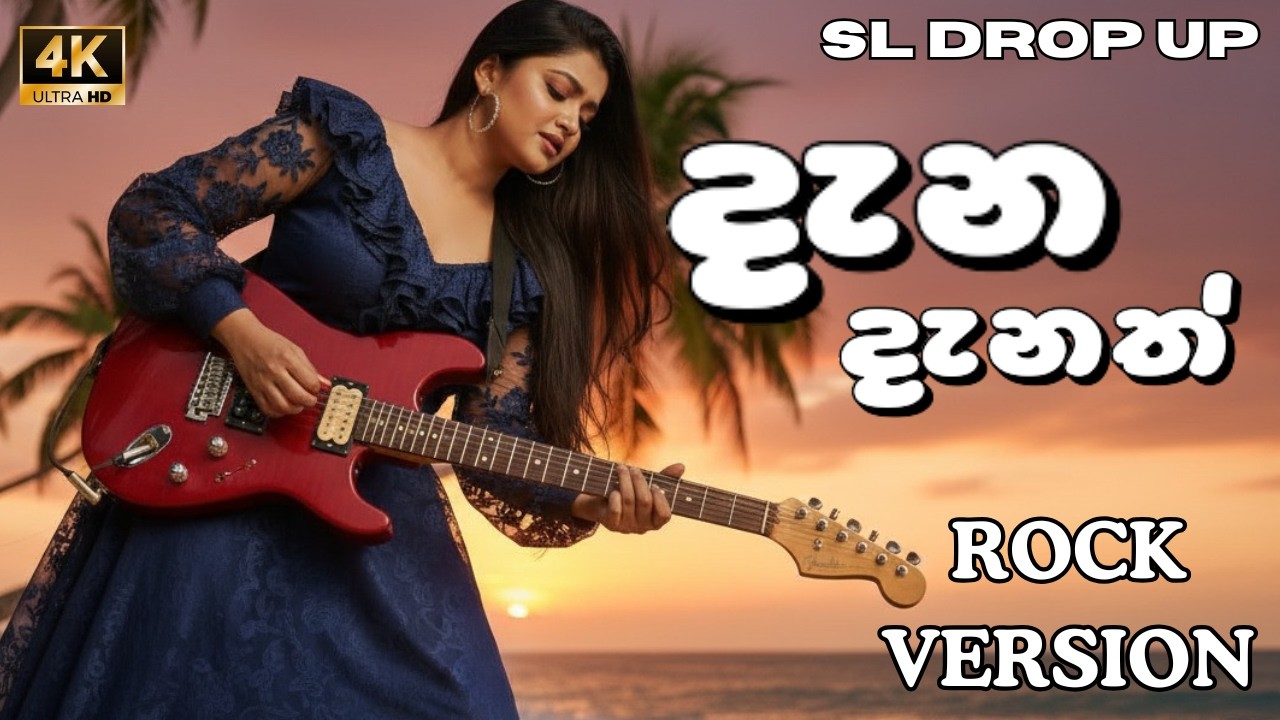 Dana Danath (Rock Version Cover) | Thashmi Jayaweera | Powerful Sinhala Rock Remix🔥🎸