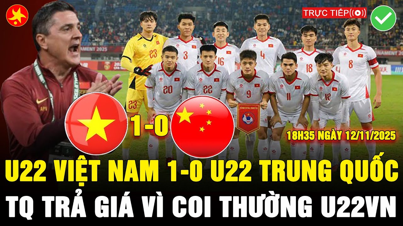 🔴HIGHLIGHT - U22 VIETNAM 1-0 U22 CHINA, GOLDEN STAR WARRIORS OVER HOME HOST, PANDA CUP 2025