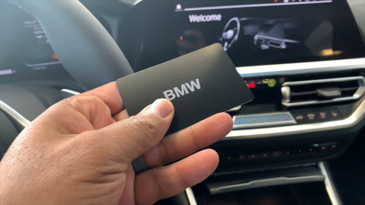 How to activate the BMW Digital Key NFC Card.