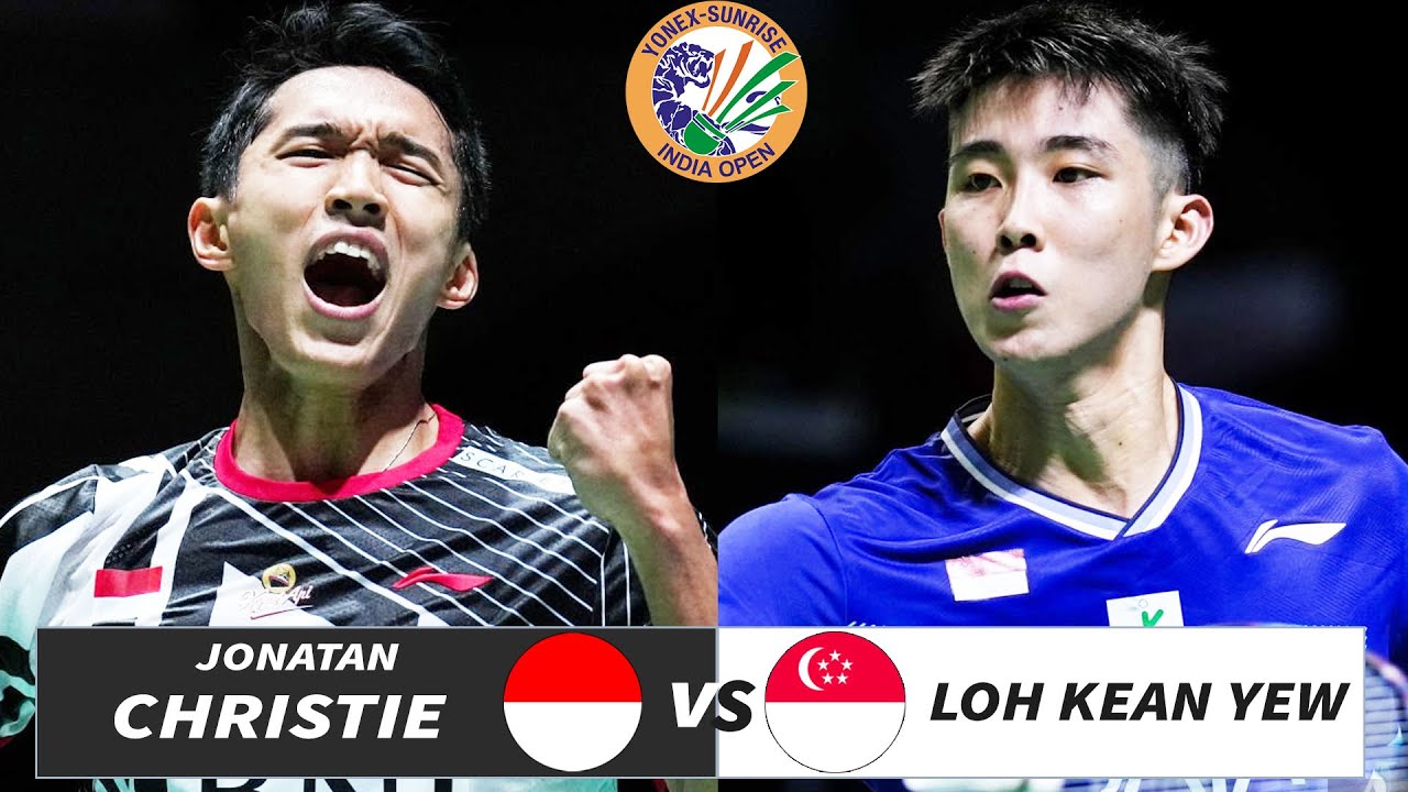 Jonatan CHRISTIE (INA) vs LOH Kean Yew (SGP) | YONEX-SUNRISE India Open 2026