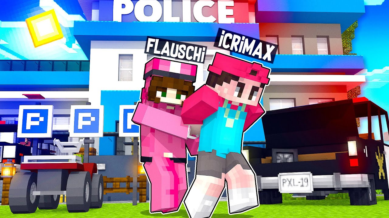 Youtuber-Insel #029 - 24h POLIZEI-DIENST | Minecraft