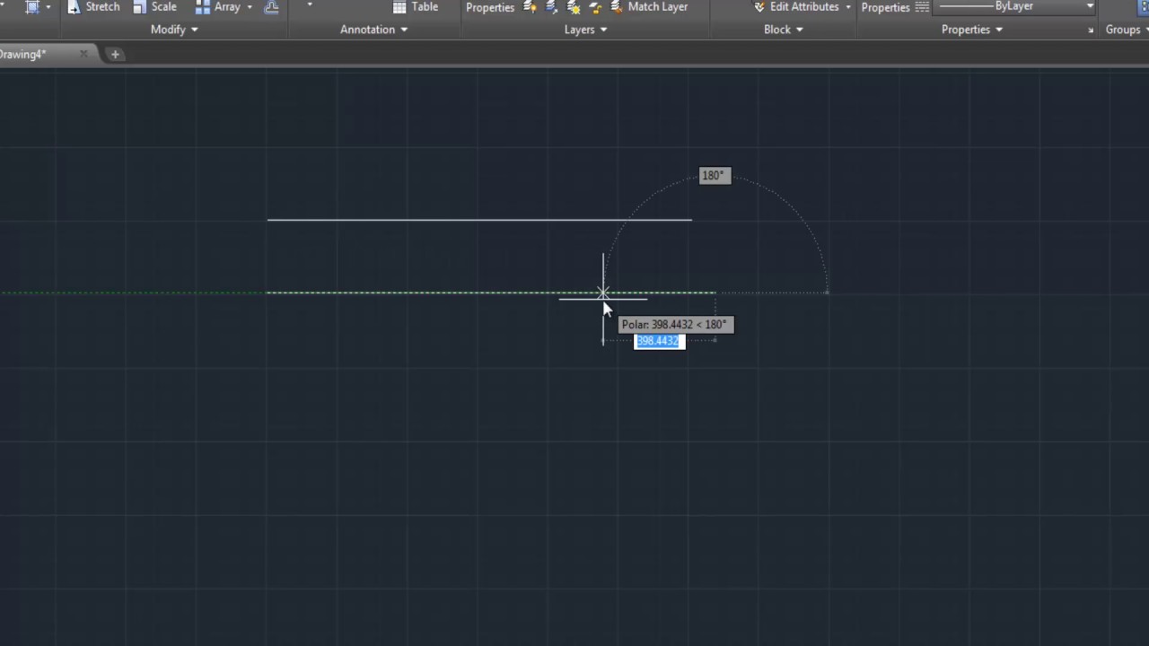 Autocad Tutorial 1 - Draw Line (Greek)