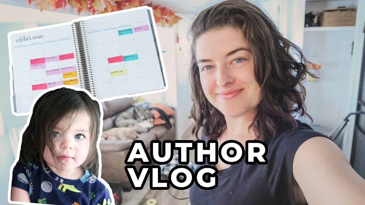 Author Vlog | Planner Ideas + Typo Team