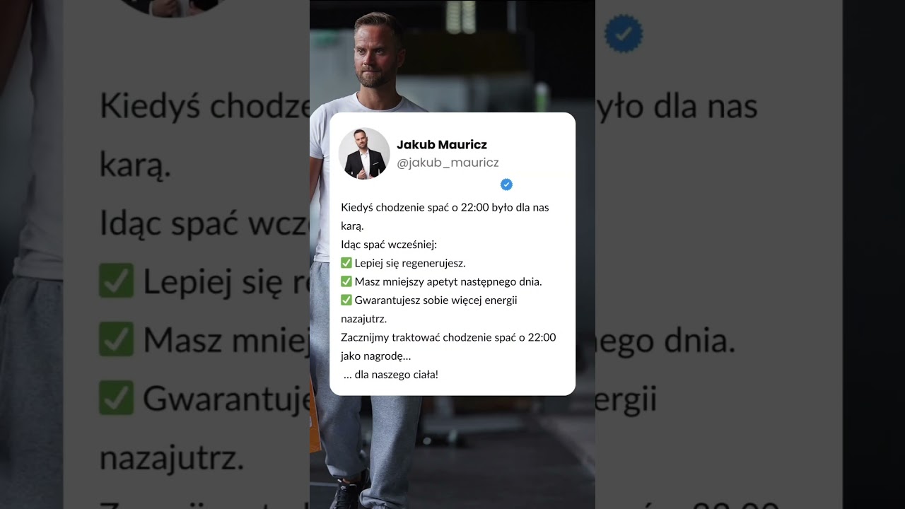 Skomentuj 👉 SEN, a wyślę Ci 8 powod&oacute;w dlaczego warto kłaść się wcześniej spać 😴 #shorts