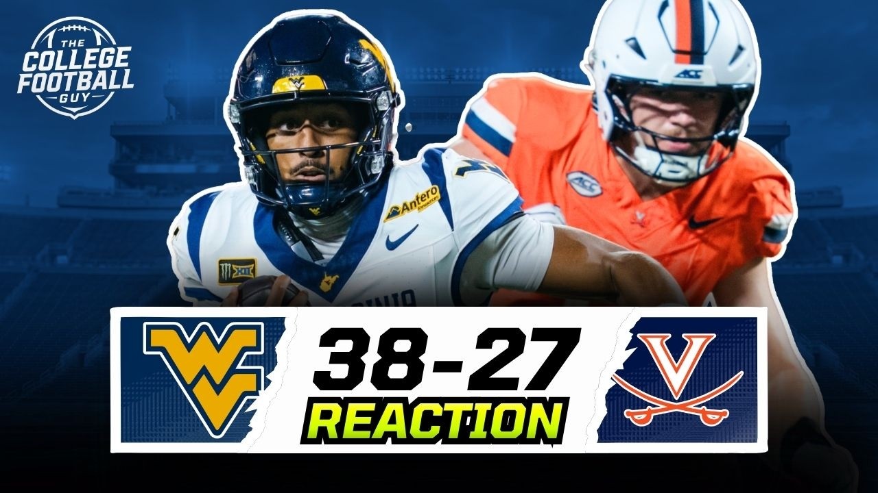 West Virginia должны внушать ужас Big 12 | Mountaineers обыграли Virginia со счётом 38-27