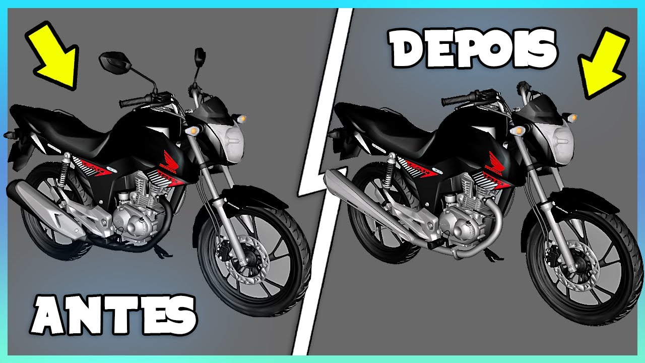 TUTORIAL DE COMO DEIXAR SUA MOTO CHAVE DE QUEBRADA NO ZMODELER 😎