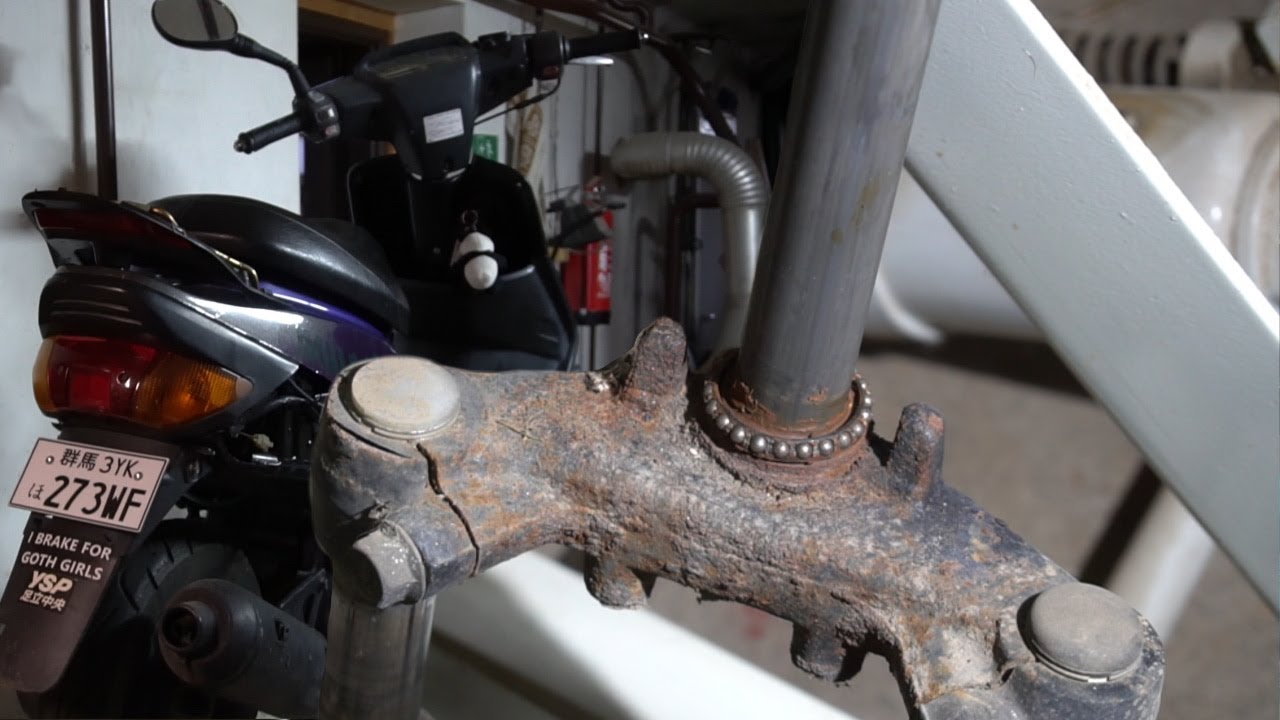Yamaha Jog Steering Bearing Fix (Jog 3YK)