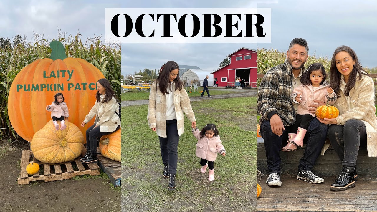 OCTOBER VLOG | Pumpkin Patches & Halloween