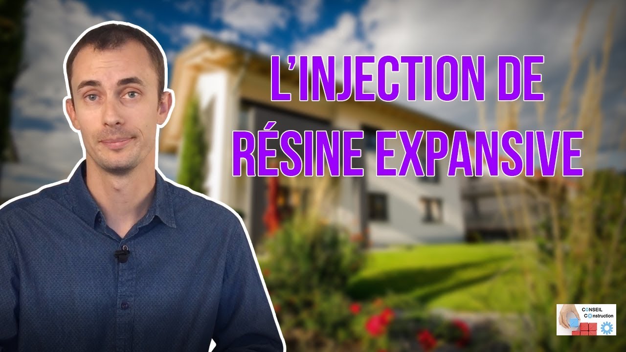 L'injection de résine expansive pour consolider les fondations des maisons