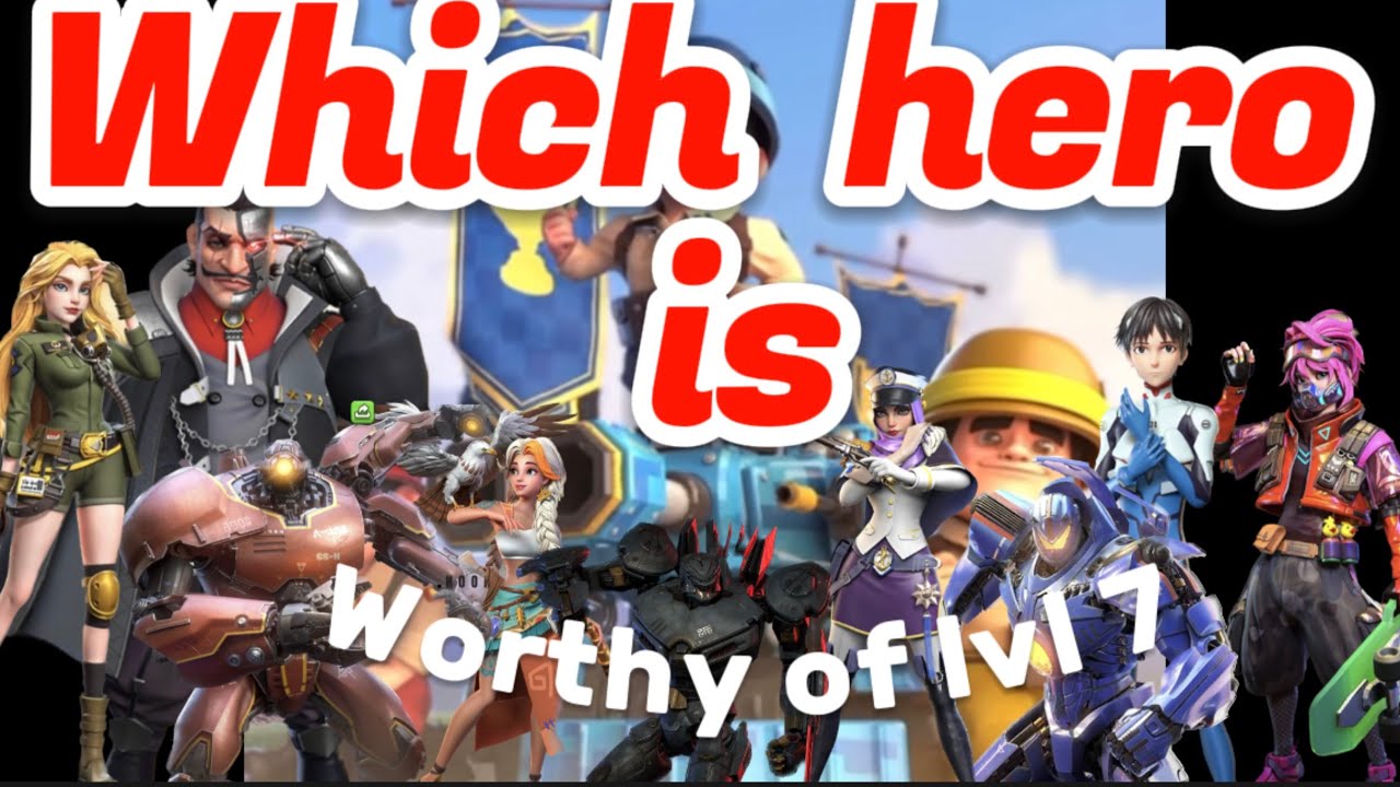 TOPWAR: THE ONLY heroes WORTHY of lvl 7 special skill in TOP WAR