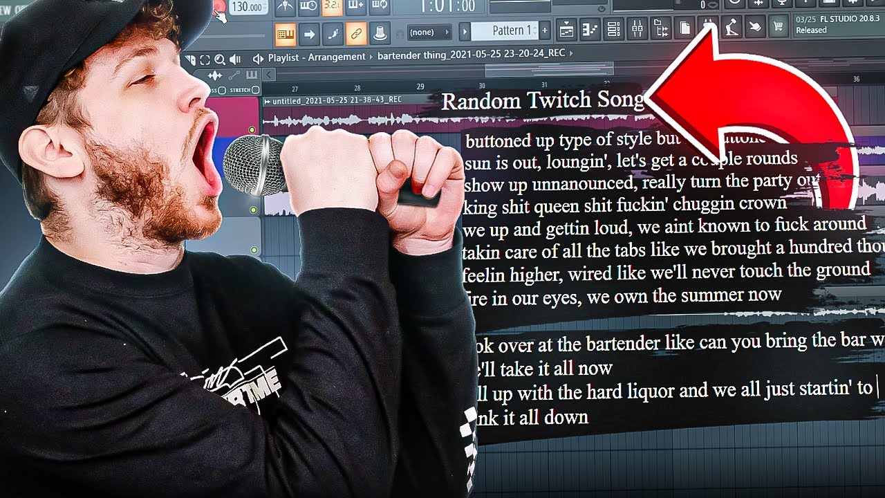 Hitch creates an entire song live on stream...